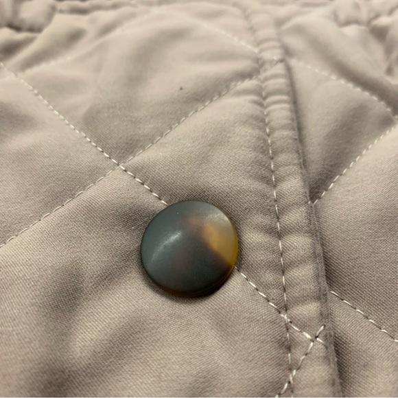 Bottega Veneta Caban Quilted Jacket EU42/US6 Beige Good Used Condition - Picture 16 of 16